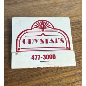 Altus Oklahoma Matchbook Ramada Inn Crystal's Restaurant OK Vintage Unused